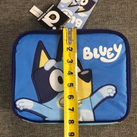 Moose Bluey Kids Lunch Box Lunch Bag Blue - Picture 16 of 16